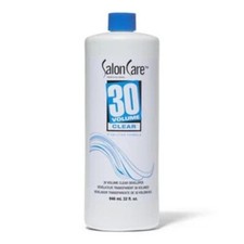 Salon Care 30 Volume Clear Developer Stabilized Formula For Consistent 1L 33.8oz