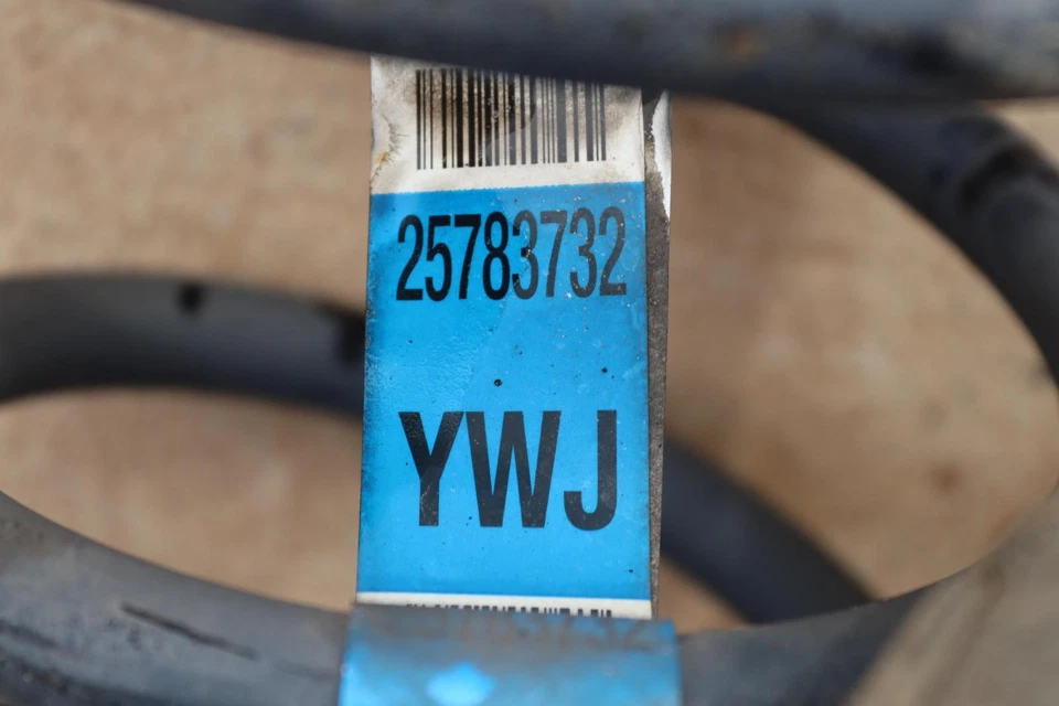 2007-2014 GMC YUKON XL 1500 4XX MOLA HELICOIDAL DE SUSPENSÃO TRASEIRA DIREITA FABRICANTE DE EQUIPAMENTO ORIGINAL - Imagem 4 de 4