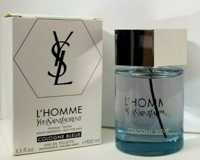YSL Yves Saint Lauren L'Homme Cologne Bleue eau de toilette 3.3 oz NEW TSTR BOX 3614271990037 | eBay