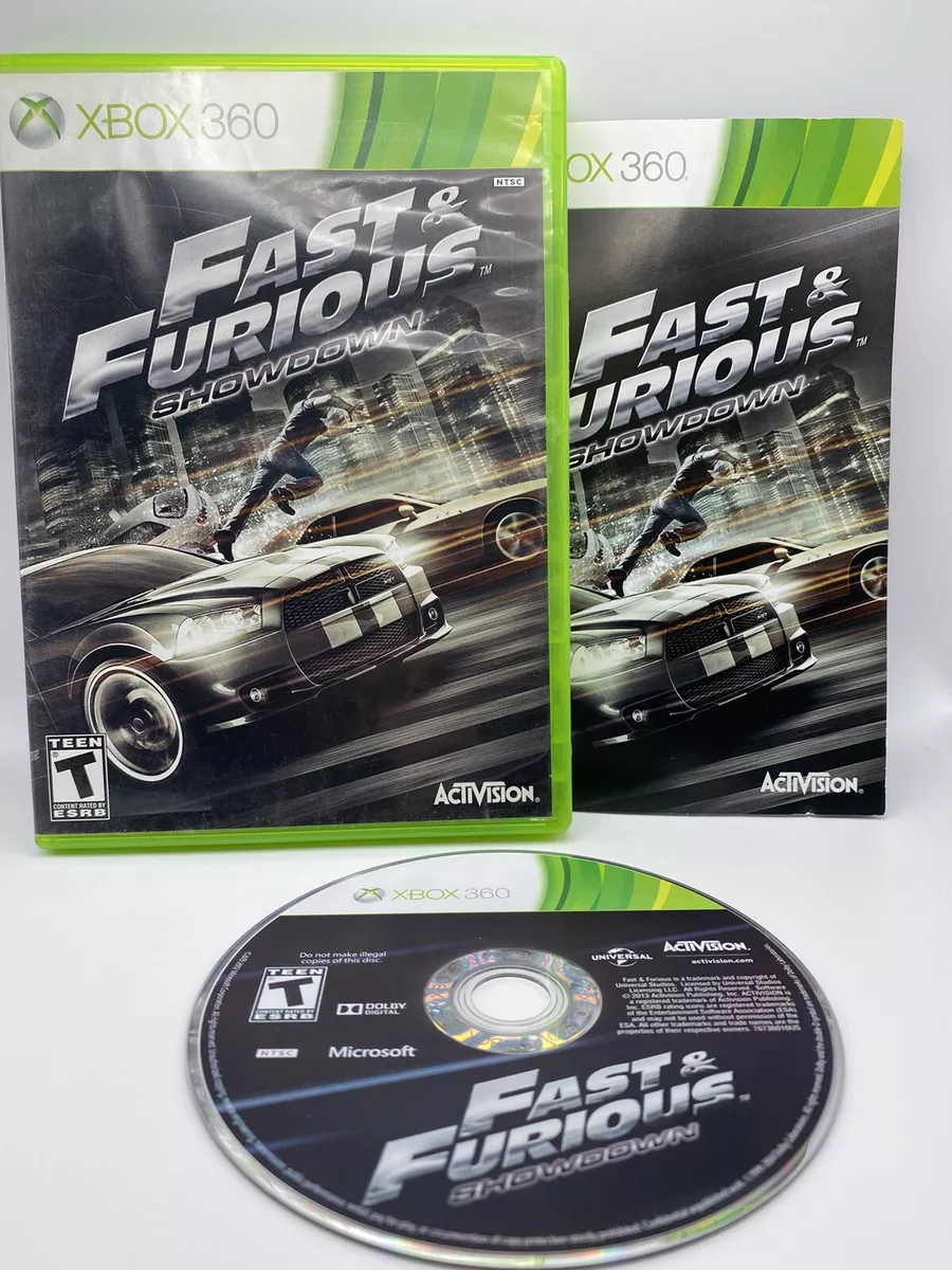 Fast & Furious Showdown/Xbox 360 Game/PreOwned