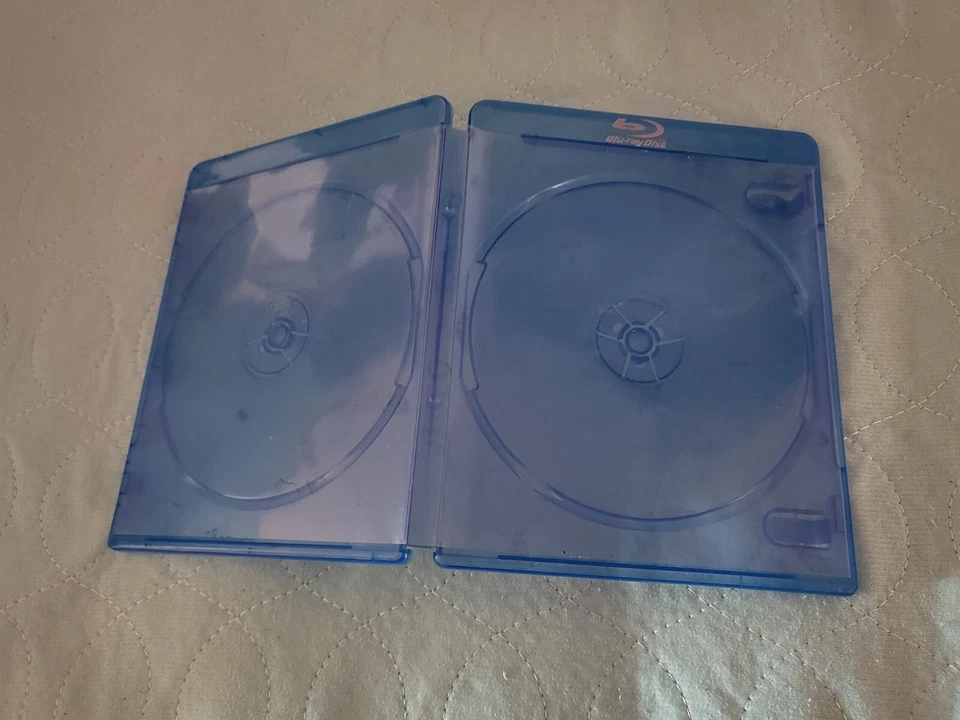 LOTTO 10 PZ CUSTODIA 2 POSTI BLU-RAY DVD 11MM Copertine BD-r BDR - Immagine 3 di 4