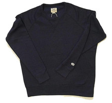 Champion Men's Heritage Marled Crew Fleece Sweatshirt-Navy Heather