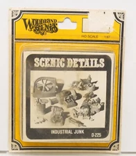 Woodland Scenics Scenic Details D-225 D225, Industrial Junk Castings, HO Scale