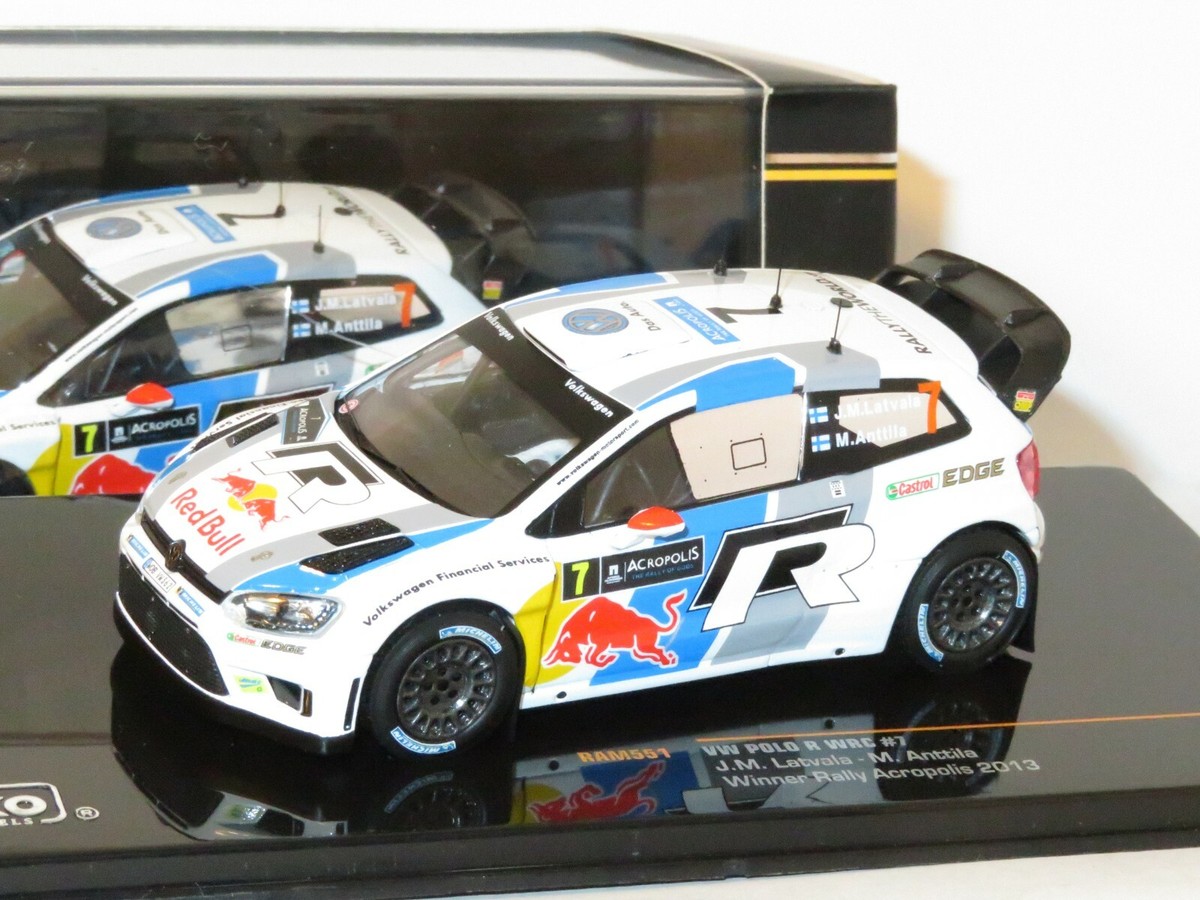 RedBull Volkswagen Polo WRC #7 2013 2013 Volkswagen Polo WRC Rally