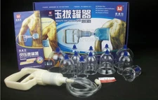 High Quality Vacuum Suction Chinese Body Cupping Kit 12 Cups Massage Cupping Set