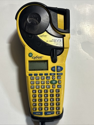 Brady IDxpert hand held label maker bundled with hardcase and extra cartridges - Picture 2 of 6