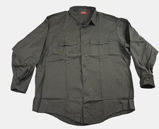 Dickies Men's Work Shirt, Med appears larger see pics for measurements