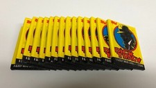 Lot of 15 *** 1990 Topps DICK TRACY Trading Cards Unopened Wax Packs
