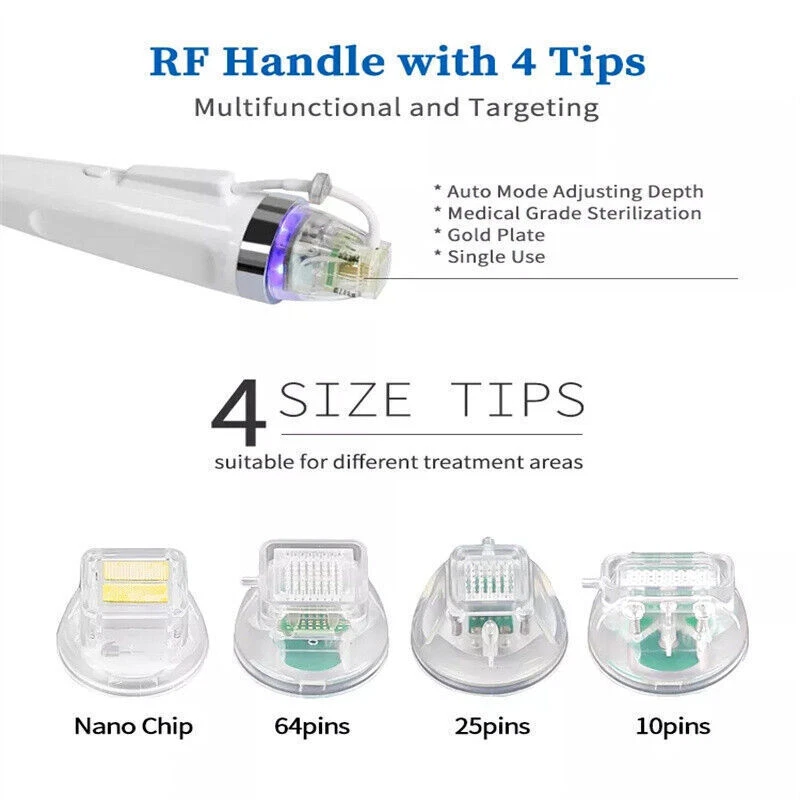 2in1 RF Fractional Micro tip Machine Kalter Hammer Strecken Mark Akne Scar Umzug - Bild 3 von 4