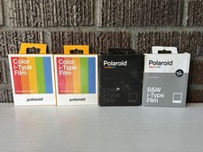 Polaroid i-Type Film Bundle Of 4 Pack - Color B W 600 Color Film New