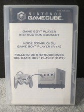 Nintendo GameCube Gameboy Player Start-Up Disc with Manual  Memory Card- Tested