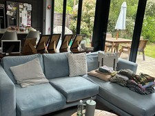 Large Ikea 3 seater sofa with chaise 