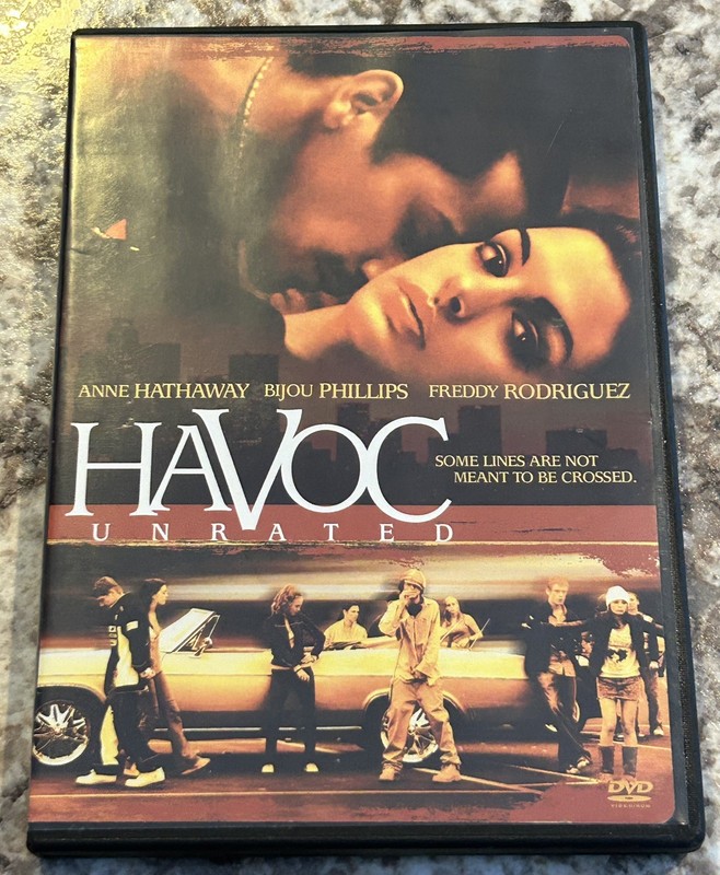 Havoc (DVD Drama 2005) Anne Hathaway Bijou Phillips Freddy Rodriguez (Nudity) 