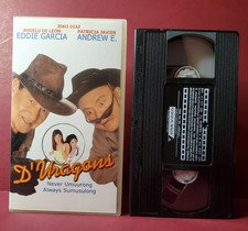 VHS D' Uragons - Eddie Garcia, Andrew E - RARE HTF Clamshell *BUY 2 GET 1 FREE*