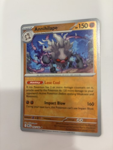 Annihilape #92/182 (Reverse Holo) (LP) SV10: Destined Rivals DRI Pokemon
