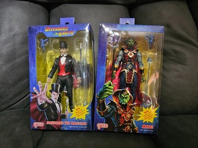 NECA Defenders Of Earth Mandrake The Magician & Ming Merciless Figure New in Box