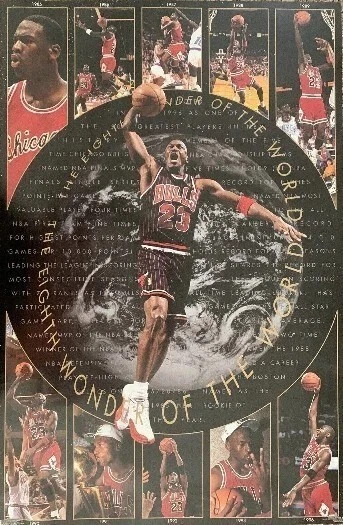 Michael Jordan Basketball 1997 Vintage Sports Posters for sale | eBay