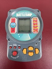 vtg Electronic Battleship Handheld Game Milton Bradley 1995 Working new battery