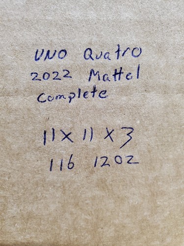 Uno Quatro Mattel Games 2022 Fully Complete 44/44 Tiles, Bag, Board & Rule Sheet - Picture 9 of 9
