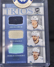 2024-25 The Cup Trios Jersey Beniers/McCann/Stephenson 49/49 last print