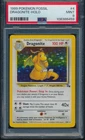 1999 Pokemon Fossil Dragonite Holo #4 PSA 9 MINT