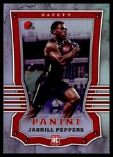 2017 Panini Jabrill Peppers Rookie Cleveland Browns #126