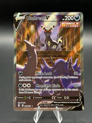 Umbreon V (Alternate Full Art) 189/203 Swsh07: Evolving Skies Holo