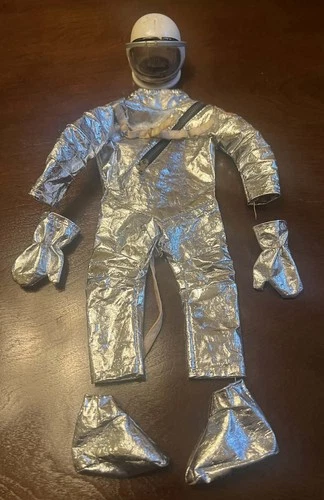 Vintage 1960s GI JOE Action Soldier Space Capsule Astronaut Space Suit Set
