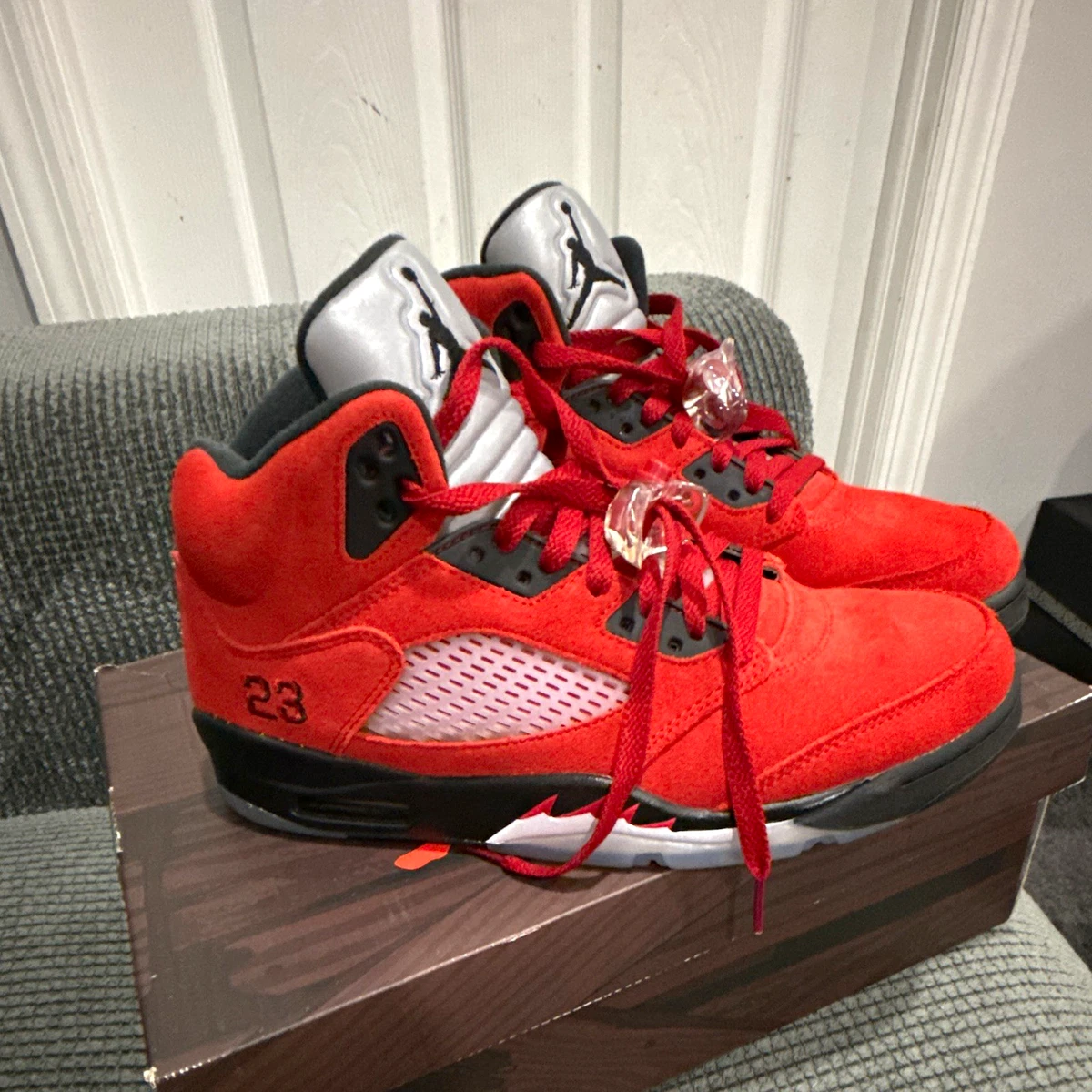 Las mejores ofertas en Jordan 5 Retro Red Suede | eBay