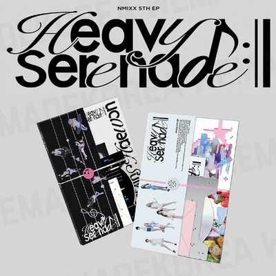 Pre-order NMIXX 5th EP Heavy Serenade Album Standard ver. SET