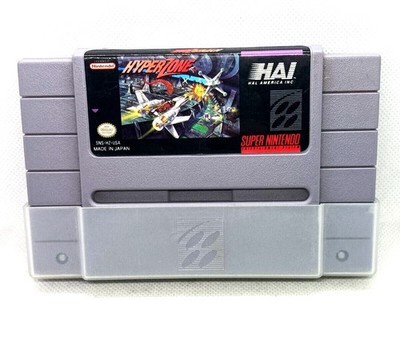 Hyper Zone Super Nintendo SNES HAI 1991 Cartridge Only US Region