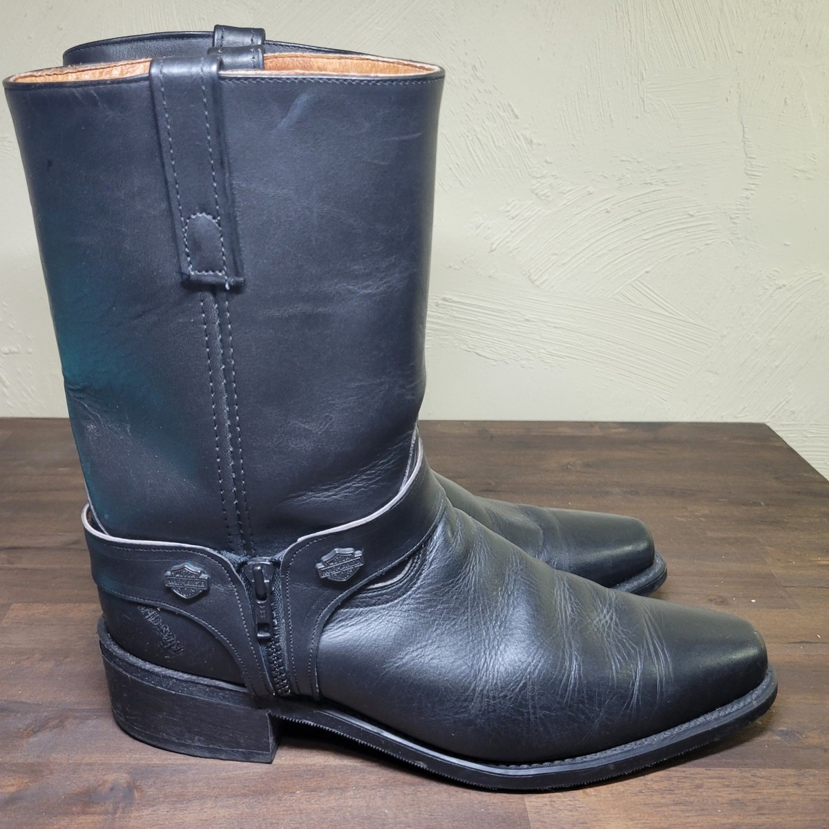 Harley Davidson Western Mens Boots 11 D 98418 Pointed Harley Davidson Western Mens Boots 11 D 98418 Pointed