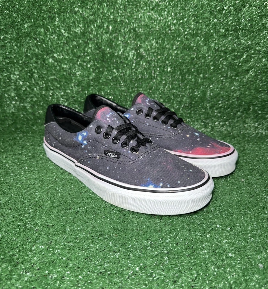 Vans Zapatos Clásicos Para Mujer Talla 8.5 Púrpura Cosmic Galaxy Space Cosmos Foto 2 de 4