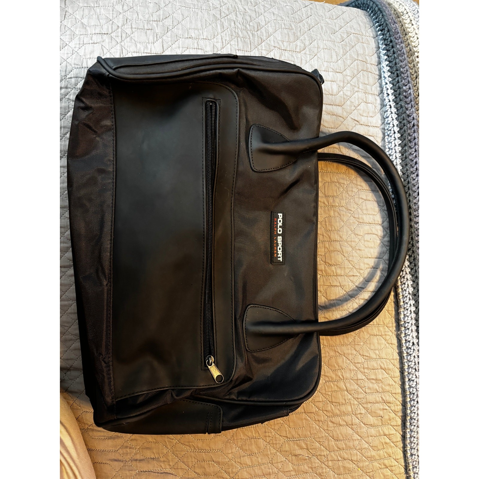 Vintage 1990s Ralph Lauren Polo Sport Duffel - Dark Navy