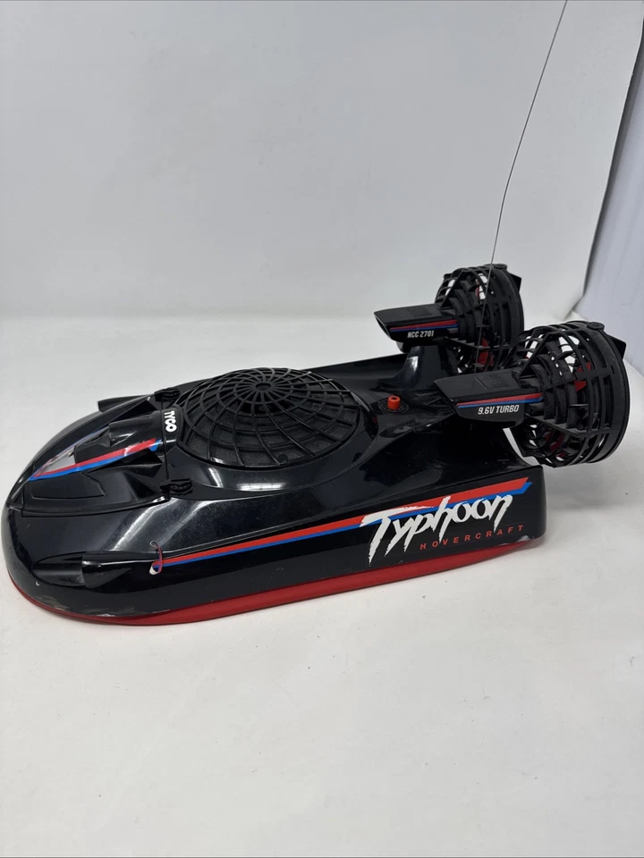 Vintage Tyco R/C 9.6V Turbo Mini Typhoon Hovercraft Untested - Image 3 of 4