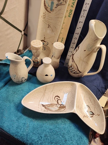 Red Wing Pottery Dishes Bob White Pattern (Choose By The Piece)