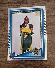 Dominque Malonga Rated Rookie Silver Holo - 2025 Donruss WNBA - #89