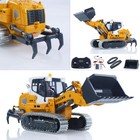 1:50 2.4G RC Electric Lifting Tracked Loader LR636 Metal Bucket Tracks Ripper — photo 5