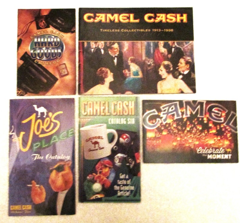 Vintage Camel Cash Catalogs #5 & #6 Hard Goods, Timeless Collectibles + New Snus