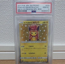 Poncho-Wearing Pikachu 038/SM-P Sm-P: Sun & Moon Promos for sale