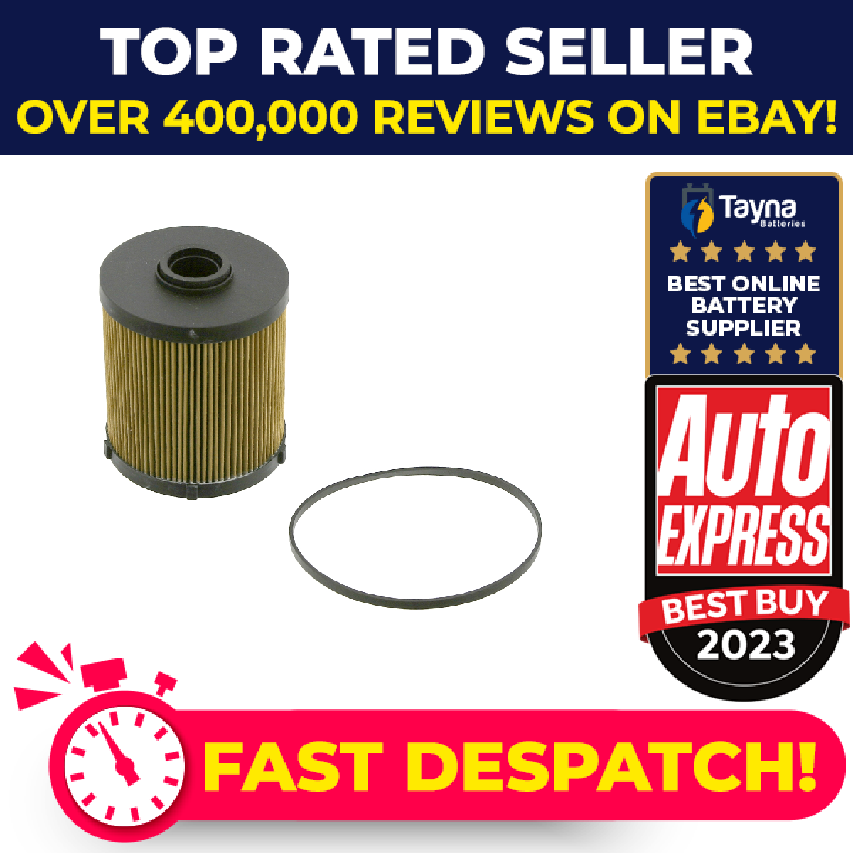 Fuel Filter fits MERCEDES E270 S210, W210 2.7D 99 to 03 OM612.961 A0249977848