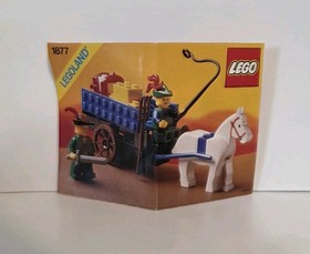 Lego Castle 1877 Crusaders Cart Smugglers 100% Complete With Instructions