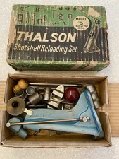 THALSON Shotshell Reloading Kit France, RARE, 20 Ga Guage Shotgun Vintage NICE