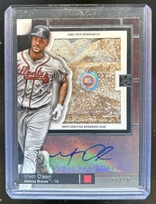 2024 Topps Museum Matt Olson MLB Authenticated Auto Relics #/10