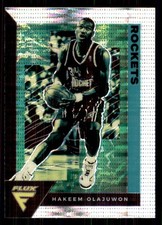 2020-21 Flux Pulsar Prizm #195 hakeem Olajuwon Houston Rockets