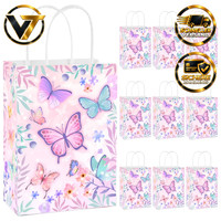 Schmetterling Party Taschen 10 Stk GeschenktüTen PapiertüTen Mit Henkel