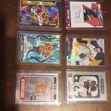 Panini Topps NFL MLB Rookie Insert Autograph 6 Card Lot Raiola Davis Hurts