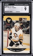 1990-91 PRO SET #511 BRYAN TROTTIER CGC 9