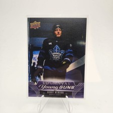 2023-24 Upper Deck Series 2 UD Canvas #C214 Bobby McMann Young Guns RC YG