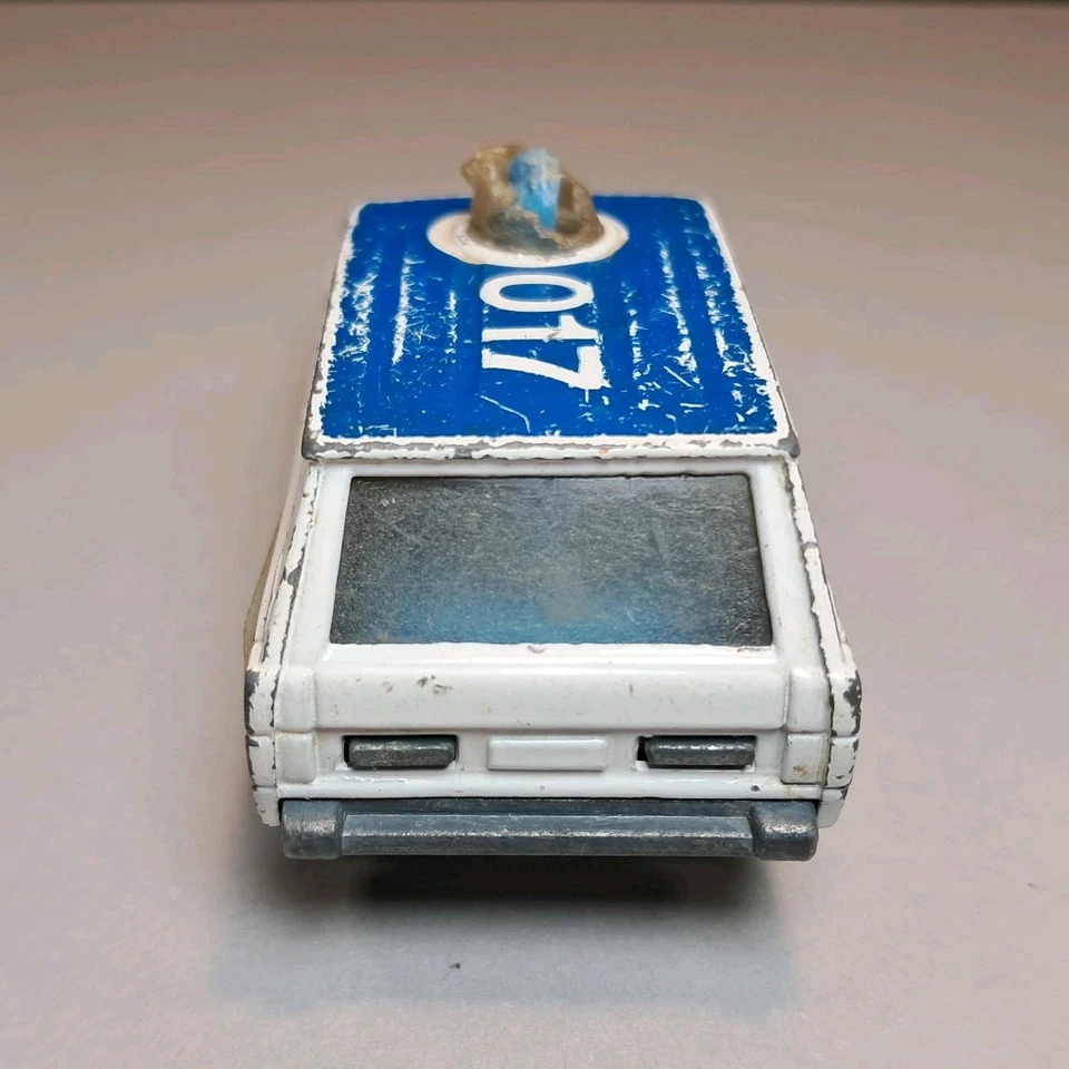 Vtg. 1975 Matchbox Rolamatics Range Rover Sheriff 017 Police Patrol 1:64 - Image 4 of 4